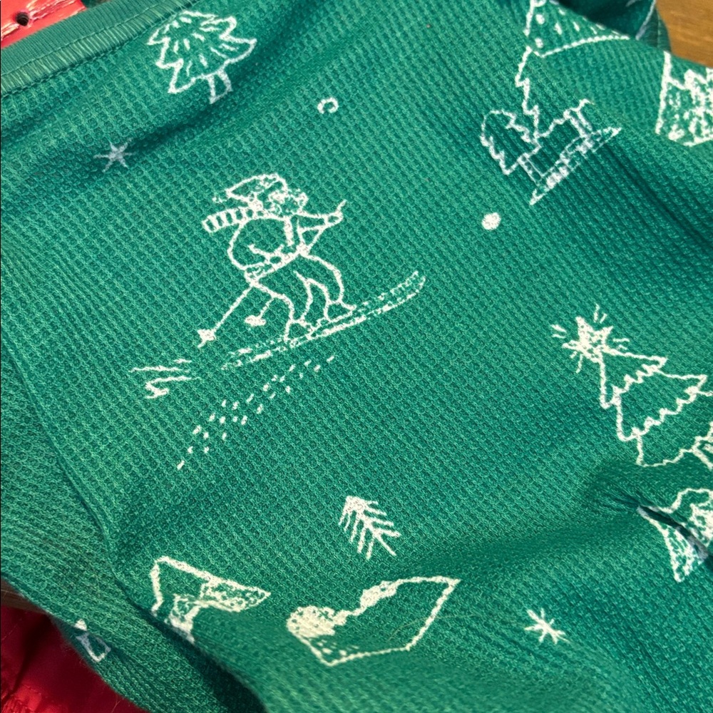 Family Pajamas Pet Matching Merry Trees Pajamas Small Green